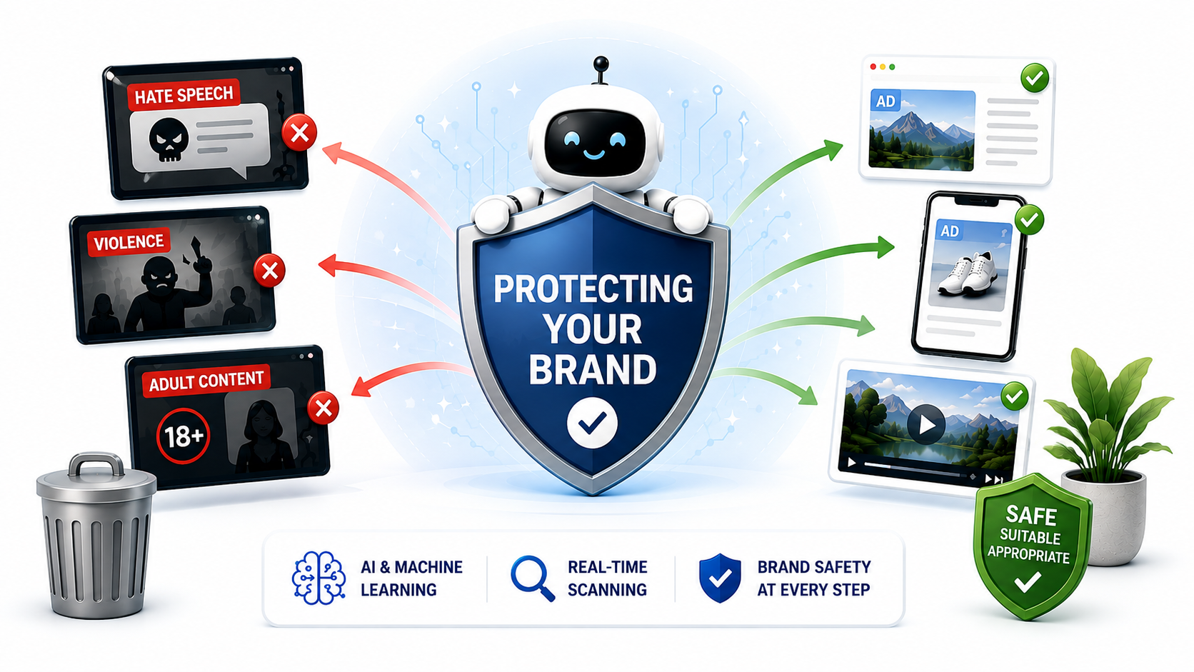 Brand-safe programmatic placement